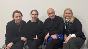 Фотафакт. Першае фота на волі вызваленых праваабаронцаў