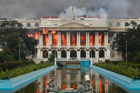 Фото дня. Как первая в истории революция во имя соцсетей свергла правительство коммунистов в Непале