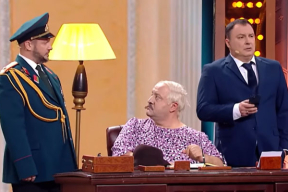 На украинском телевидении снова посмеялись над Лукашенко, который прячется в шкафу от Трампа