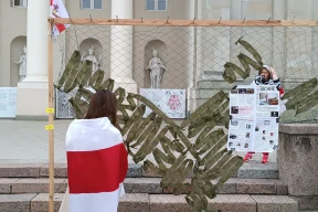 Фотафакт. Як у Вільні адзначылі Дзень салідарнасці з палітвязнямі